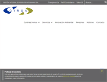 Tablet Screenshot of girsa.es